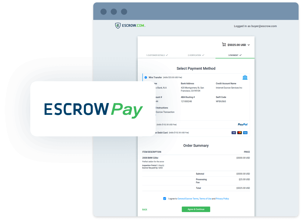Escrow Pay: Secure payments in one line of code.