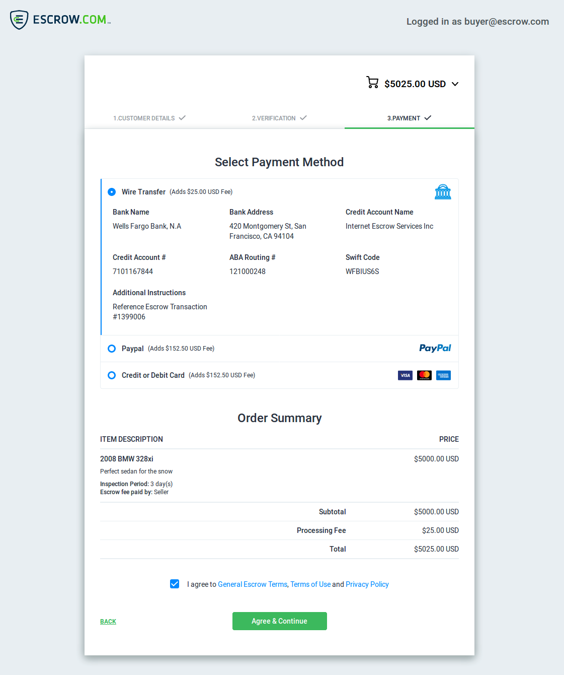 Escrow Pay is a streamlined payment system for any website